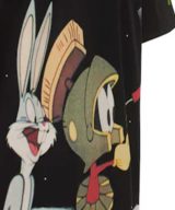 Camiseta GCDS con estampado del logotipo y del los dibujos Looney