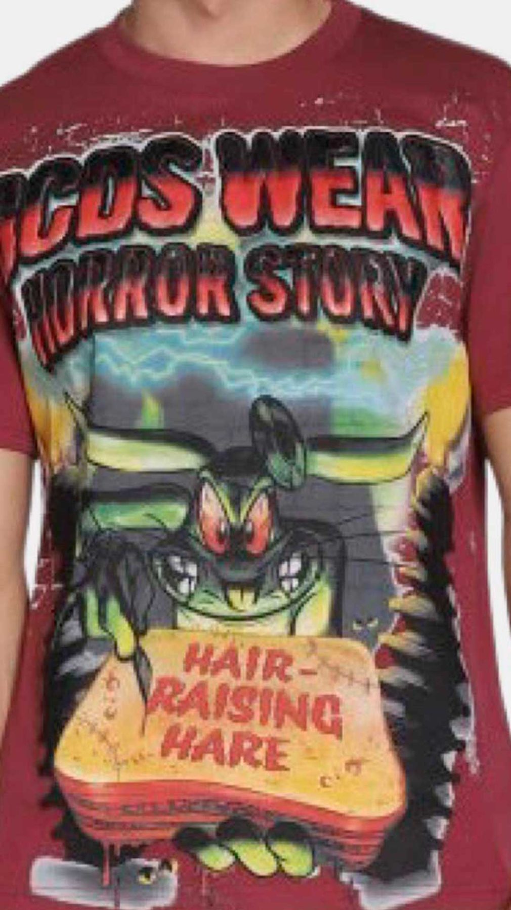 Camiseta GCDS Horror Story