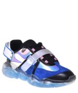 Deportiva  Moschino Teddy Bear con paneles holograma