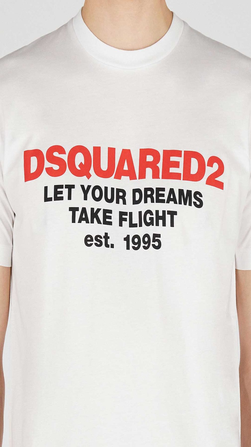 Camiseta Dsquared2 con estampación del logotipo
