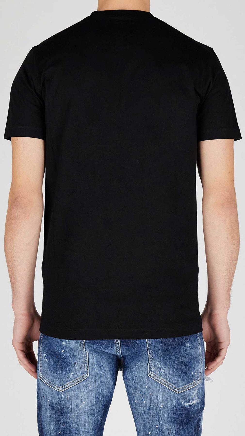 Camiseta Dsquared2 con estampado de la gorra icónica de la marca