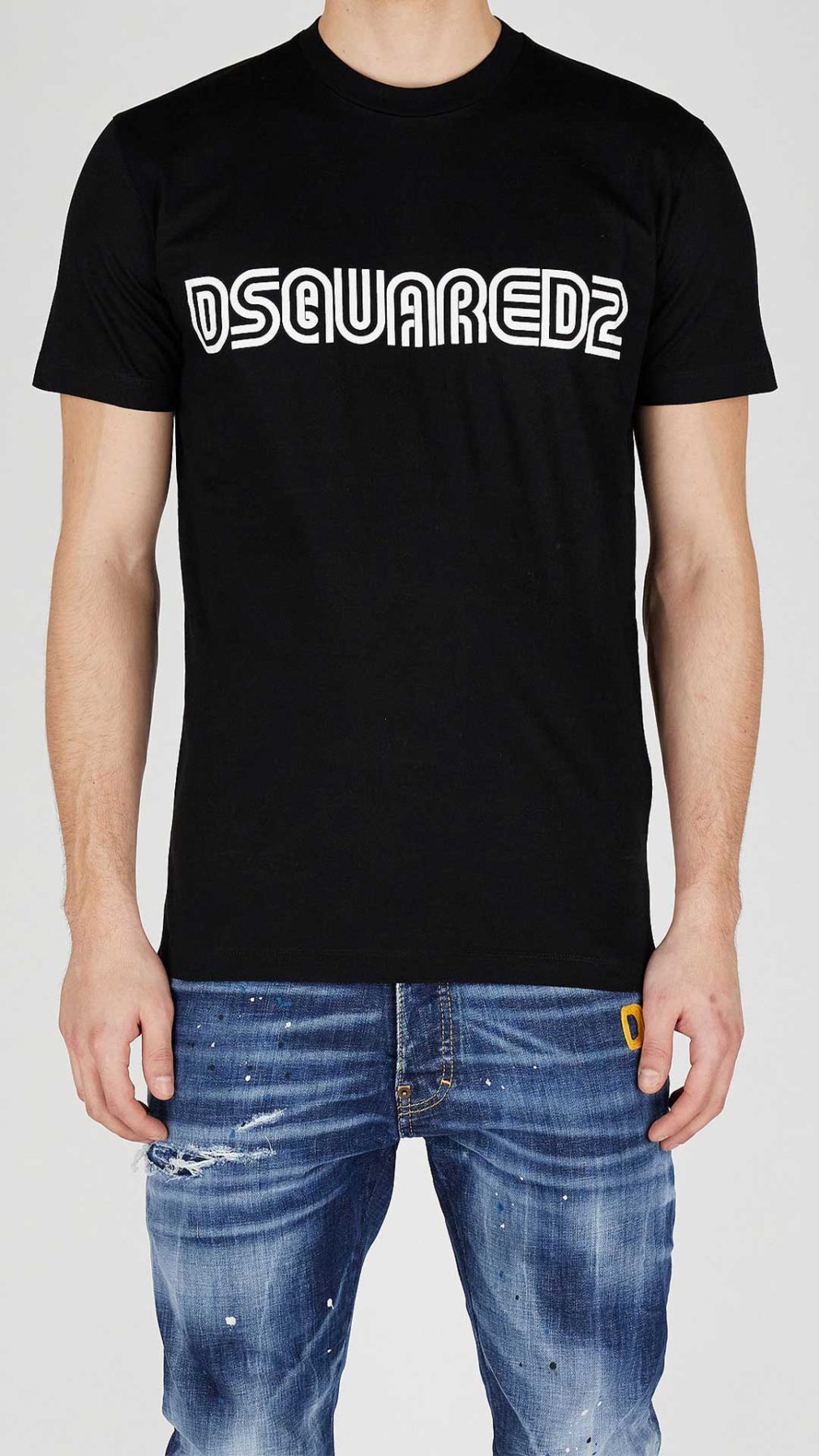 Camiseta Dsquared2 con logotipo en la parte delantera
