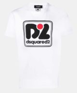 Camiseta Dsquared2 con logotipo en la parte delantera