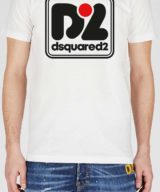 Camiseta Dsquared2 con logotipo en la parte delantera