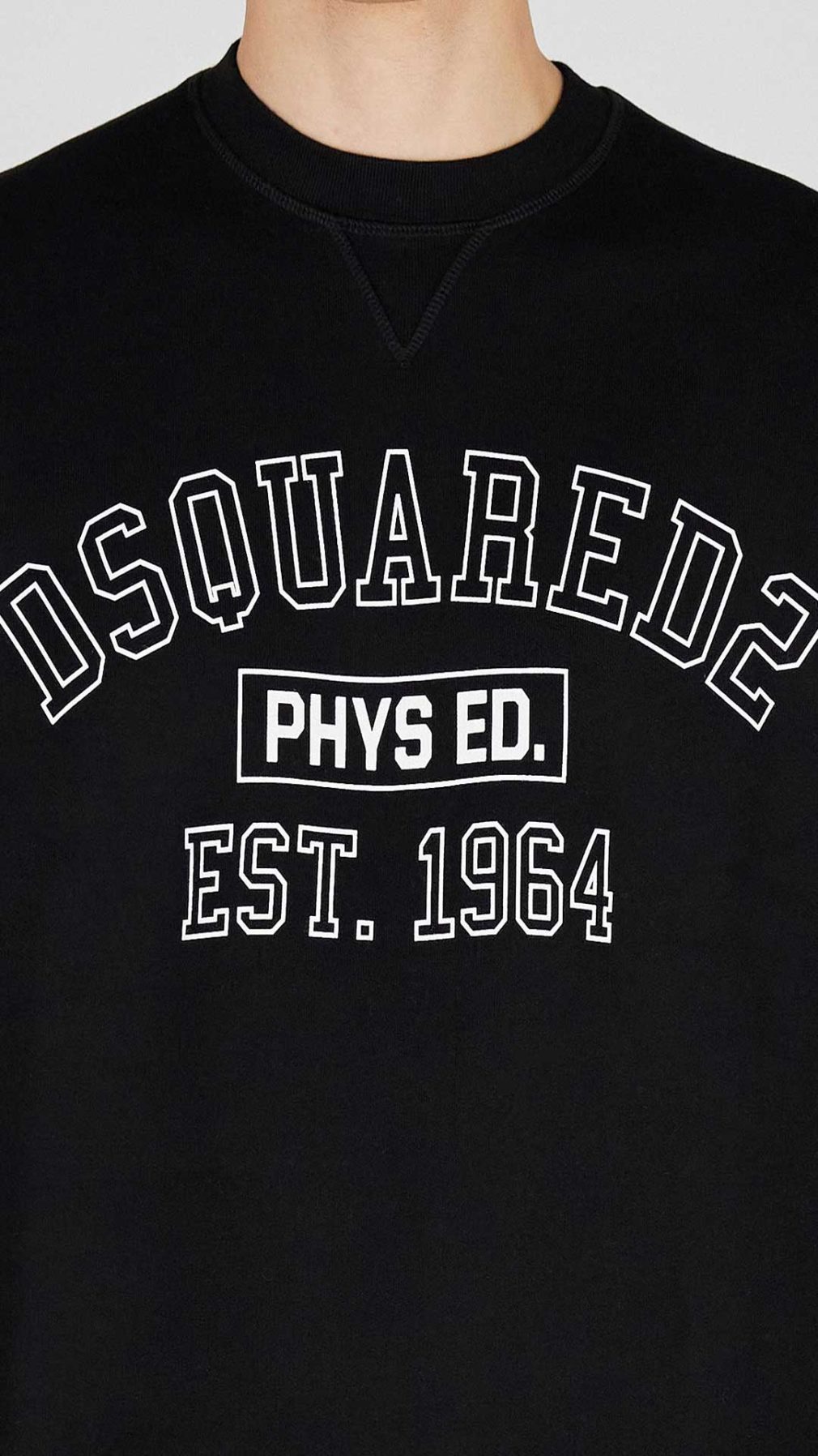 Sudadera Dsquared2 logotipo en la parte delantera