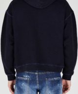 Chaqueta deportiva Dsquared2 con capucha con logo estampado