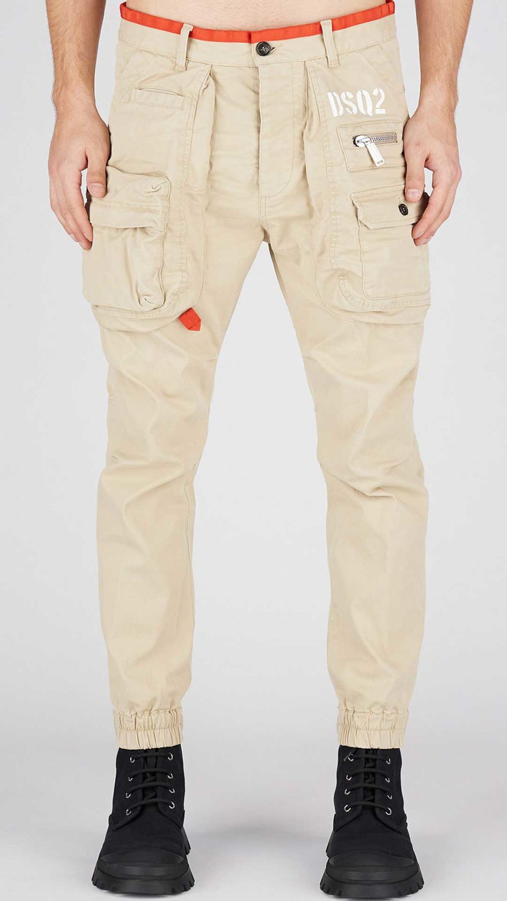 Pantalón cargo Dsquared2 con logotipo estampado