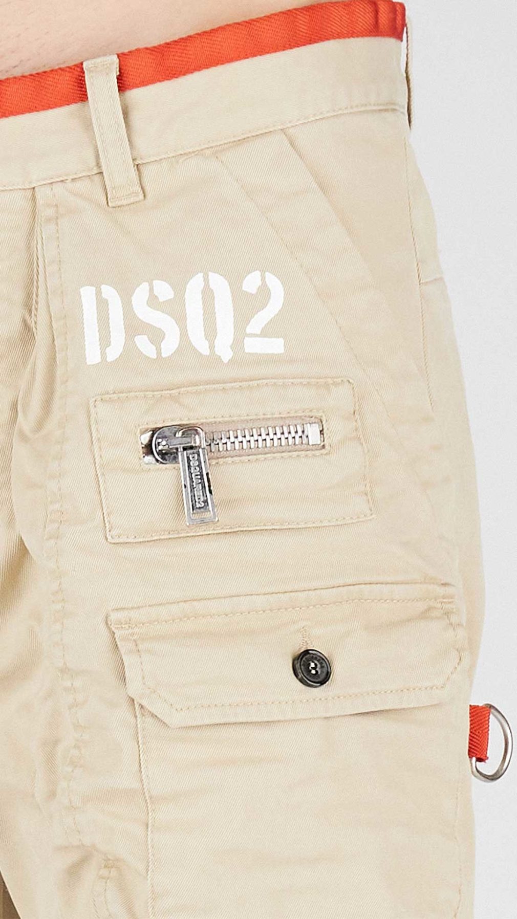 Pantalón cargo Dsquared2 con logotipo estampado