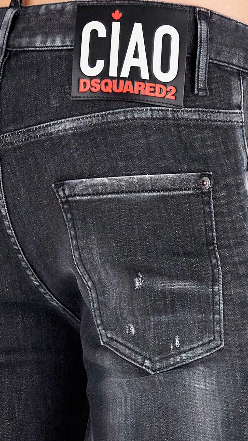 Jeans  Super Twinky Dsquared2 con logotipo