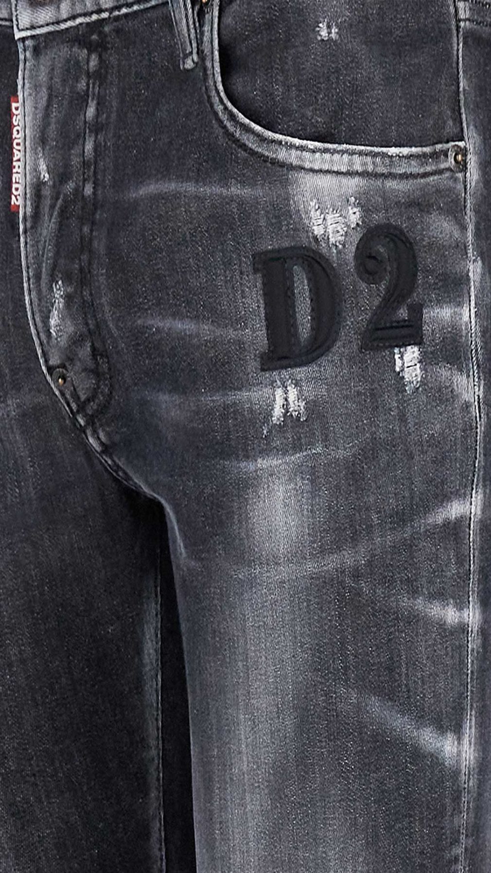 Jeans  Super Twinky Dsquared2 con logotipo