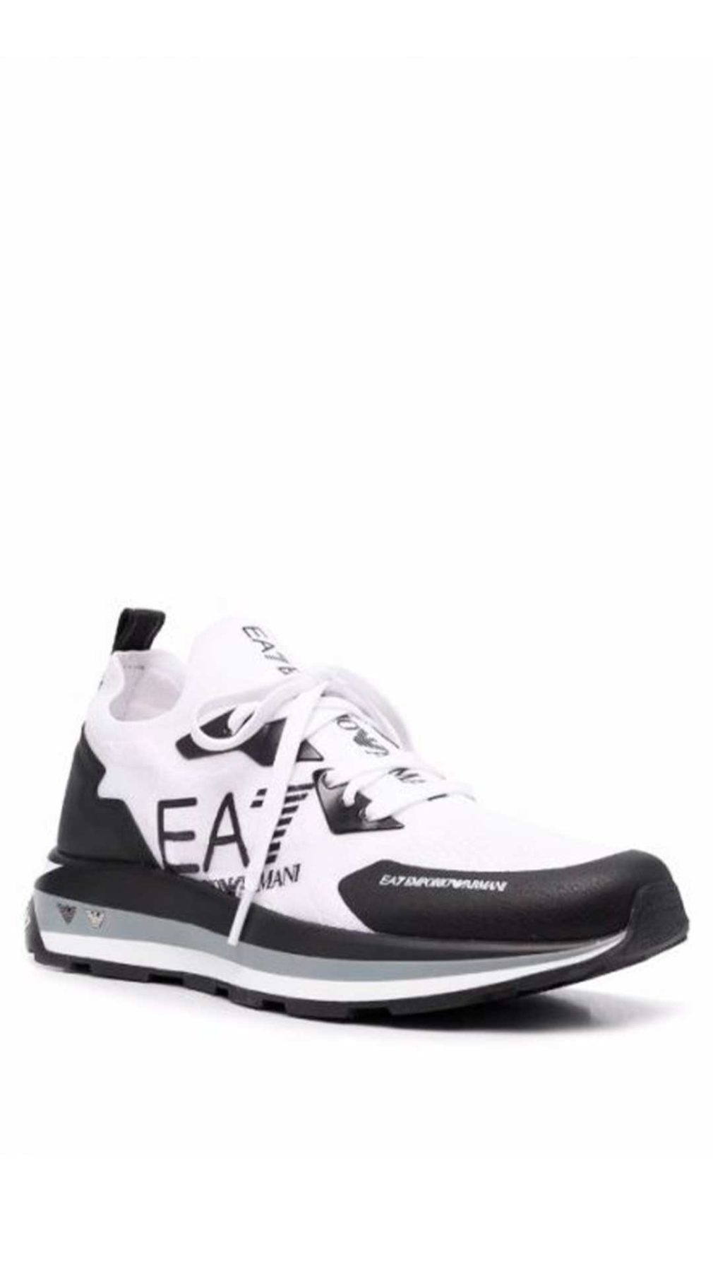 Deportiva Ea7 Emporio Armani  bajas con logo estampado