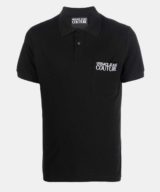 Polo Versace Jeans Couture con logotipo bordado