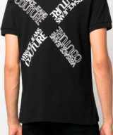 Polo Versace Jeans Couture con logotipo bordado
