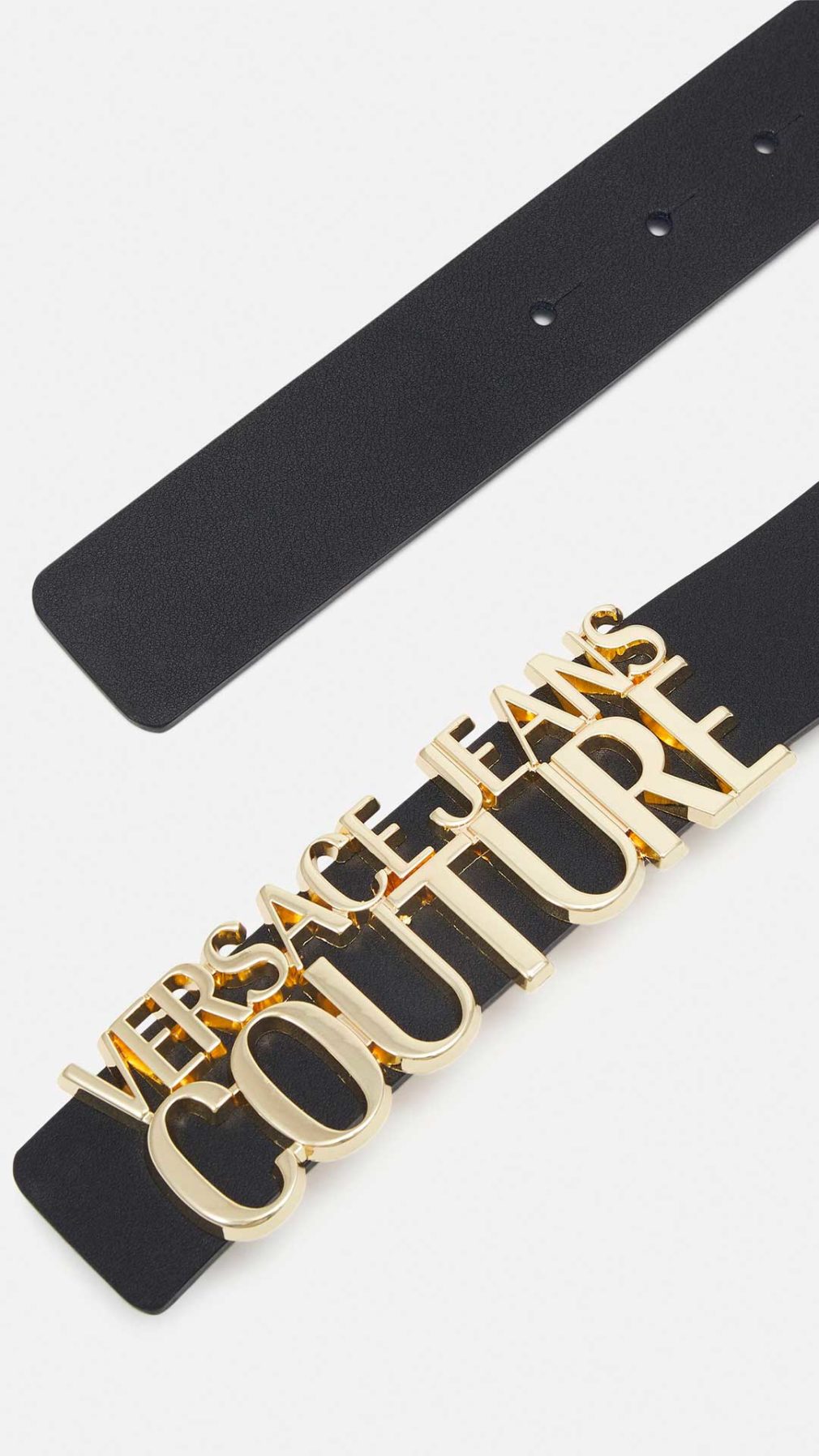 Cinturón Versace Jeans Couture con letras del logo