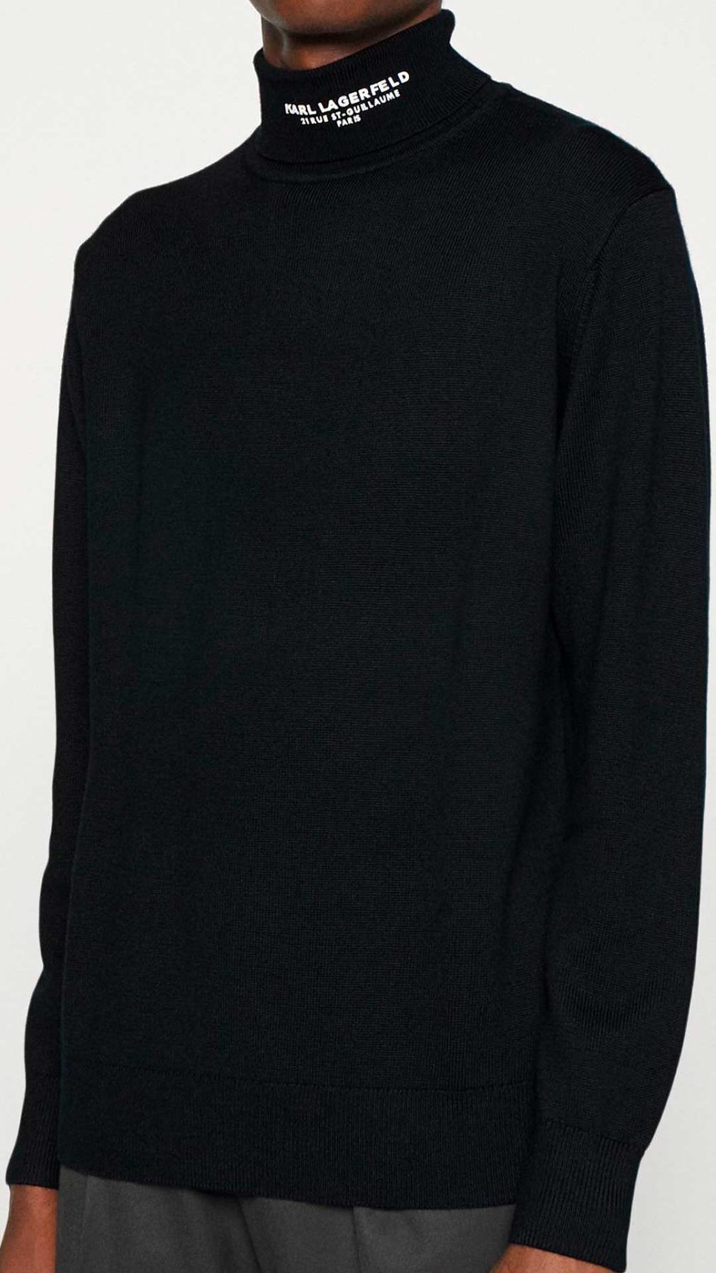 Jersey de cuello alto Karl Lagerfeld