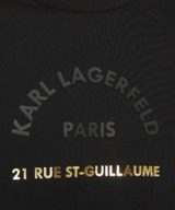 Sudadera Karl Lagerfeld con logotipo en negro y dorado