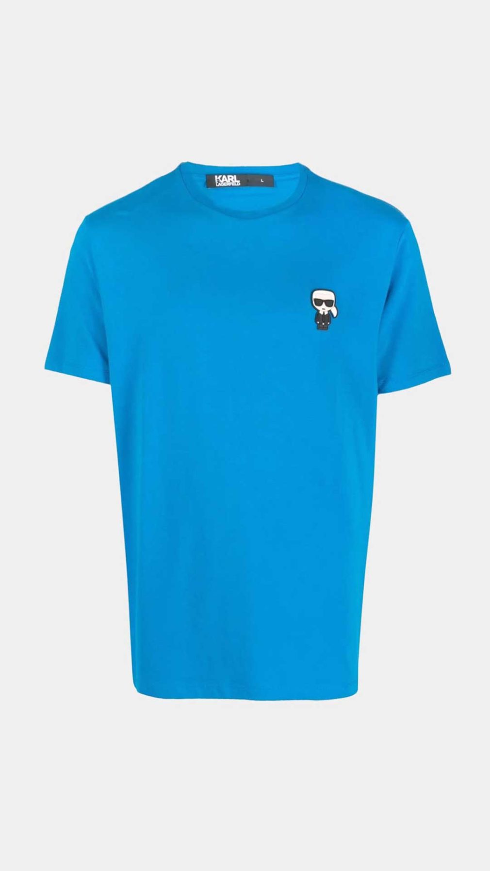 Camiseta Karl Lagerfeld con detalle de parche en el pecho engomado