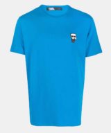 Camiseta Karl Lagerfeld con detalle de parche en el pecho engomado