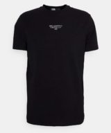 Camiseta Karl Lagerfeld con logotipo en relieve dorado