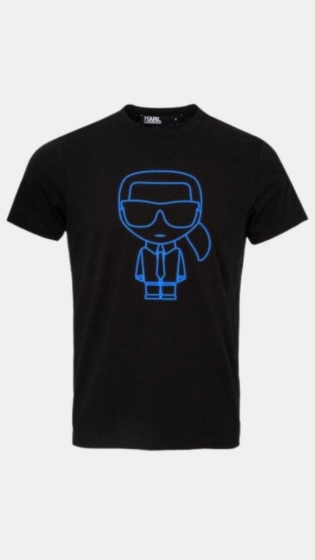Camiseta Karl Lagerfeld con logotipo icónico