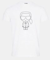 Camiseta Karl Lagerfeld con logotipo icónico