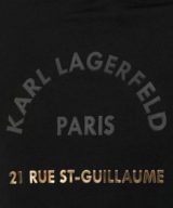 Camiseta Karl Lagerfeld con logotipo en negro y dorado