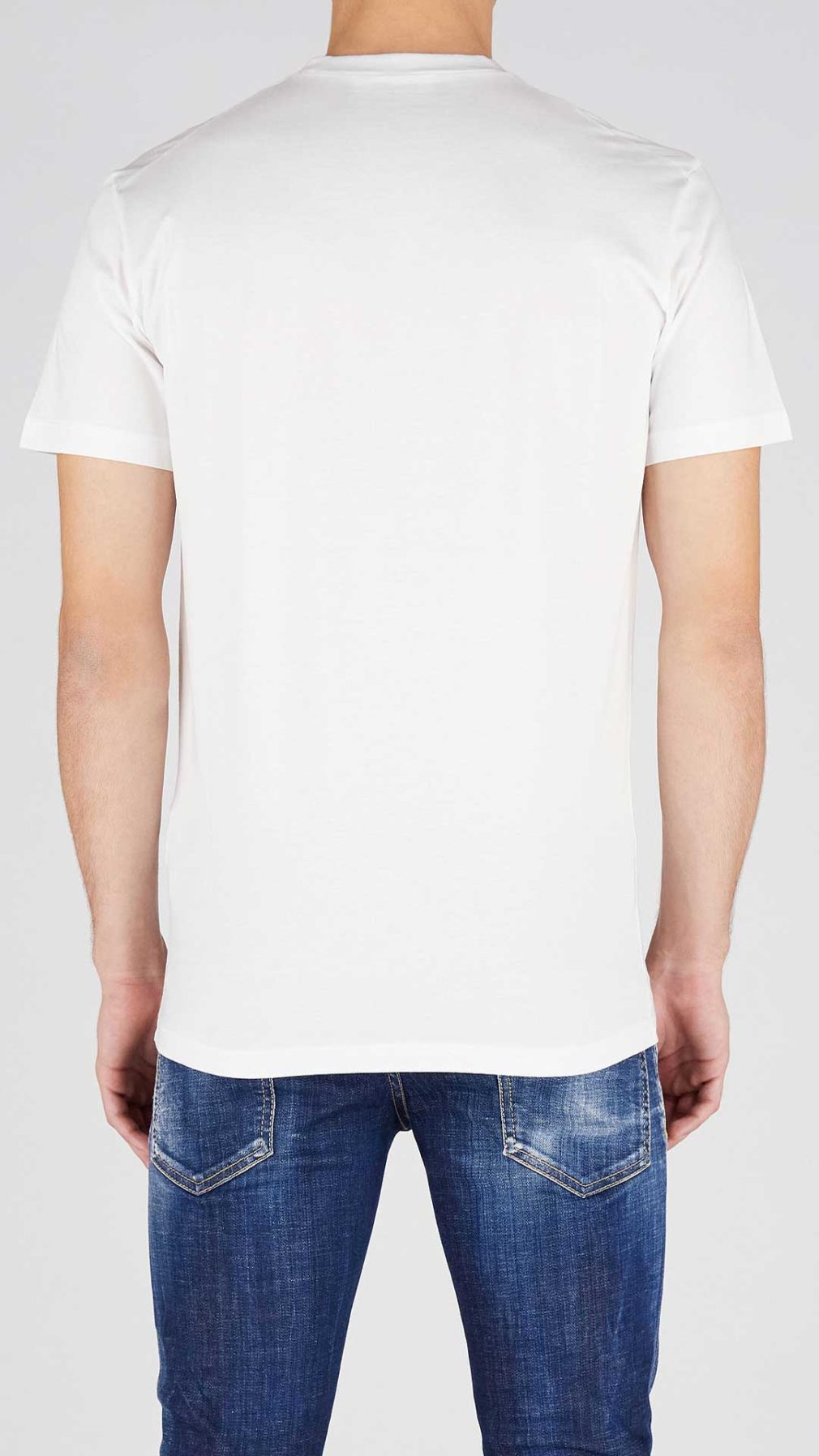 Camiseta Dsquared2 con estampado grafico de manos