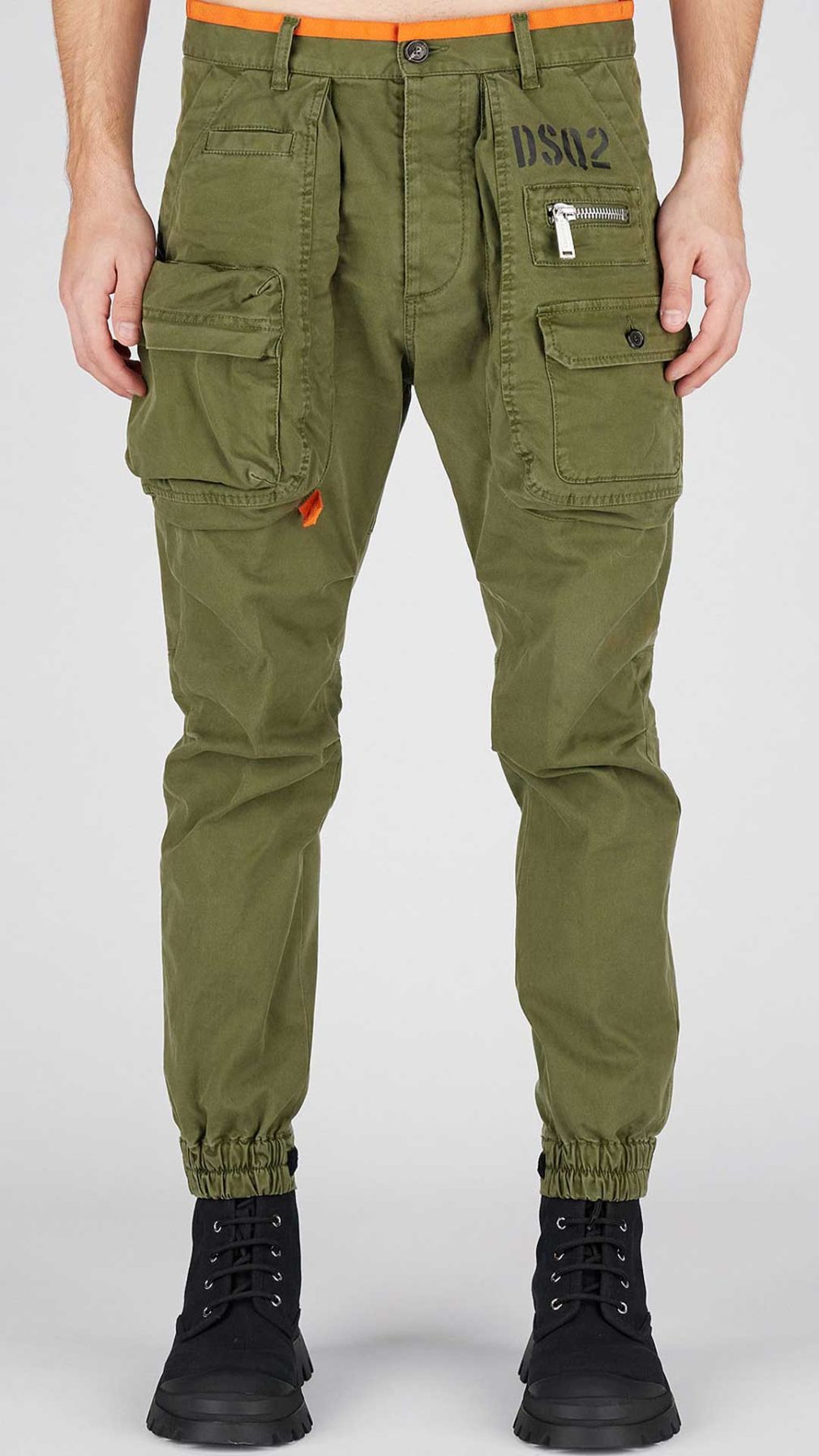 Pantalón cargo Dsquared2 con logotipo estampado