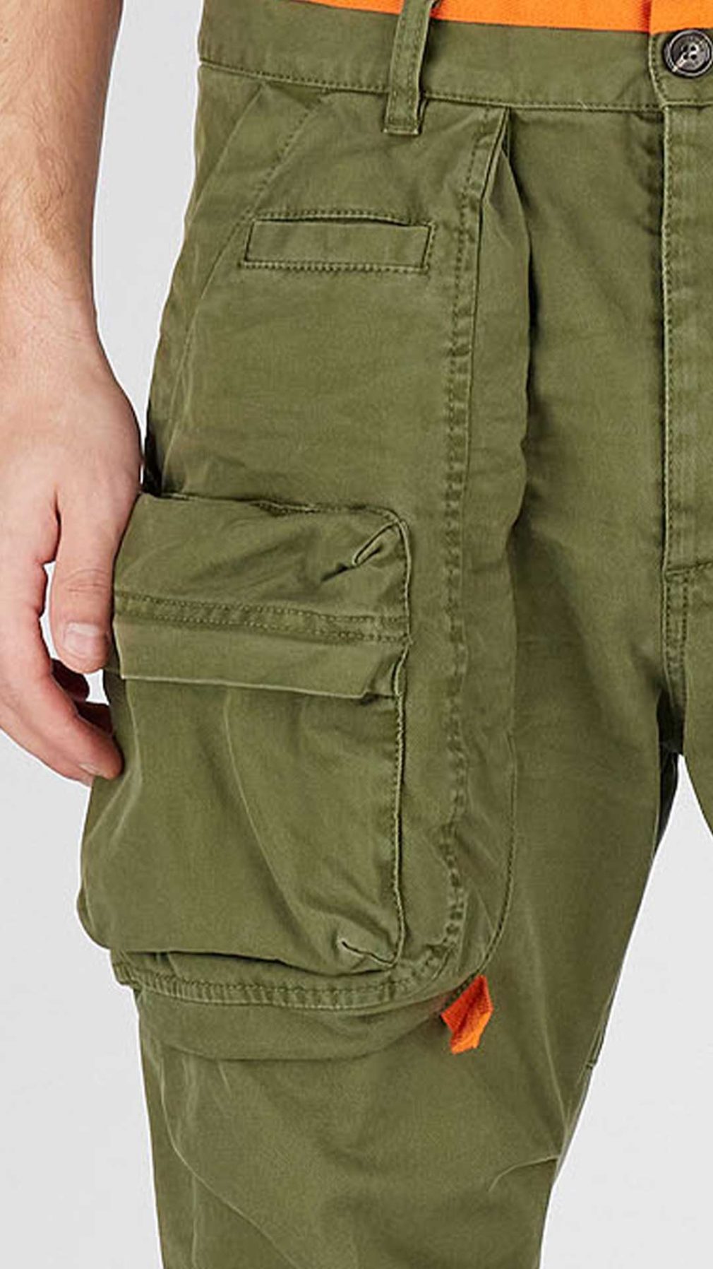 Pantalón cargo Dsquared2 con logotipo estampado