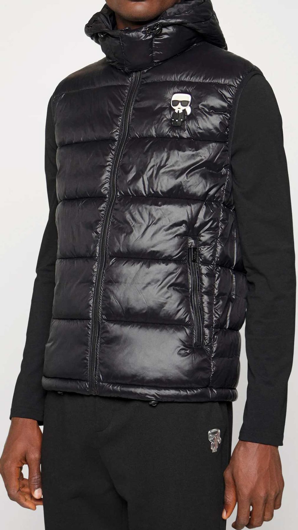 Chaleco Karl Lagerfeld acolchado