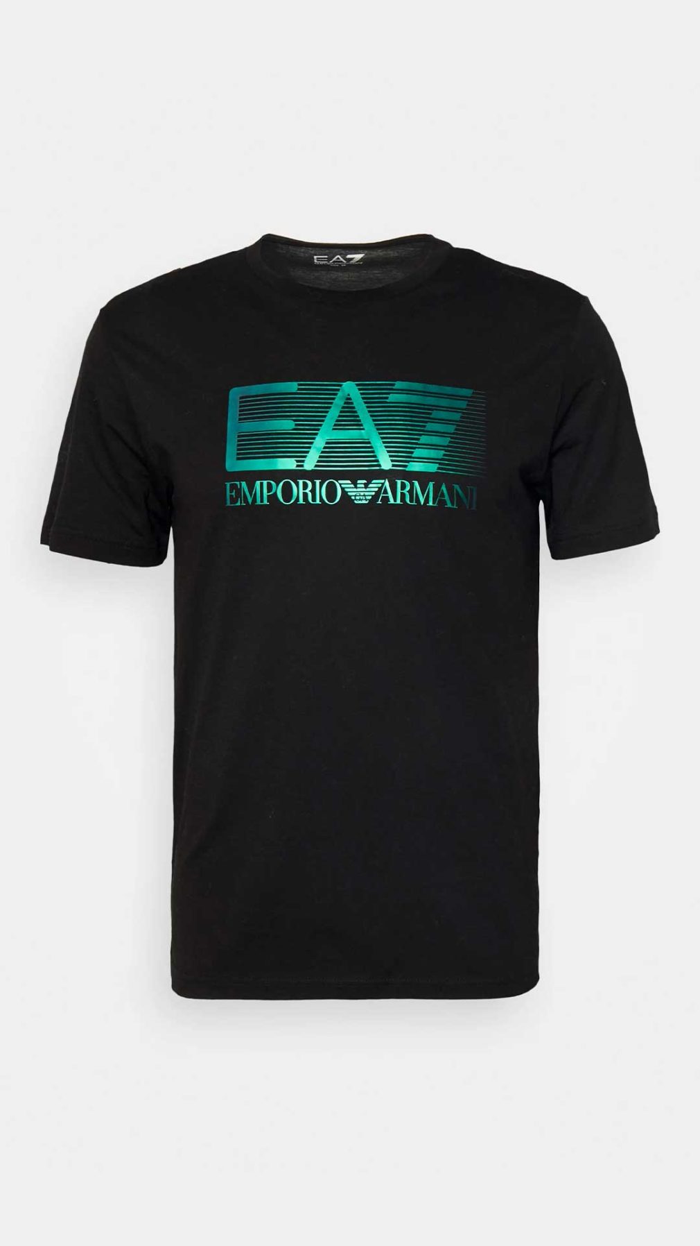 Camiseta Ea7 Emporio Armani  con logotipo metalizado