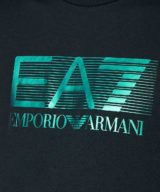 Camiseta Ea7 Emporio Armani  con logotipo metalizado