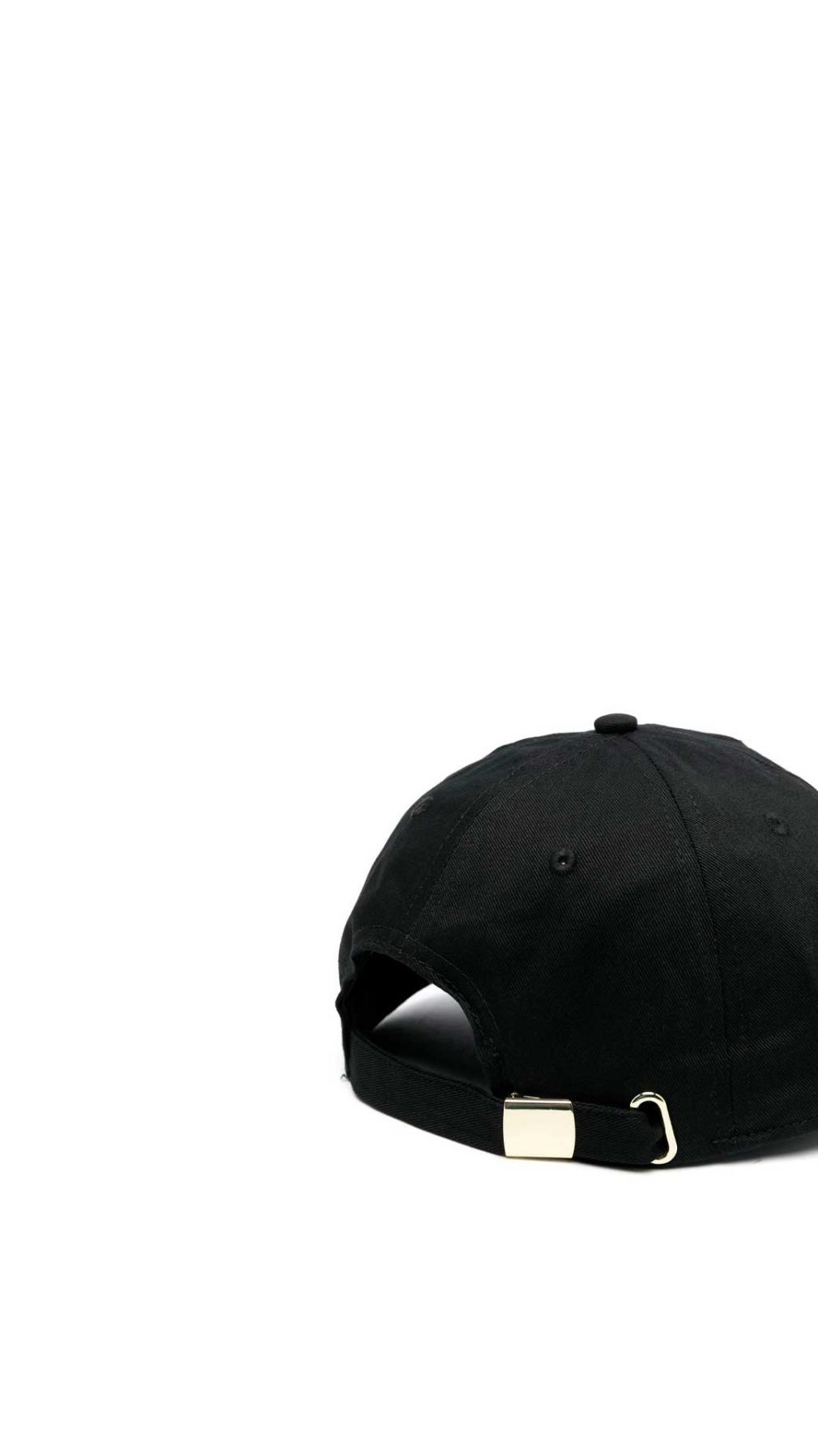 Gorra Versace Jeans Couture con logo estampado en dorado