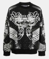 Sudadera holgada Versace Jeans Couture logotipo