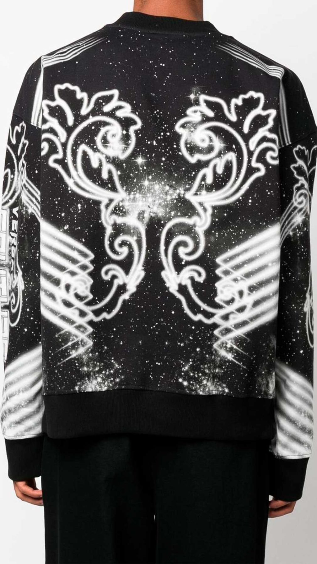 Sudadera holgada Versace Jeans Couture logotipo