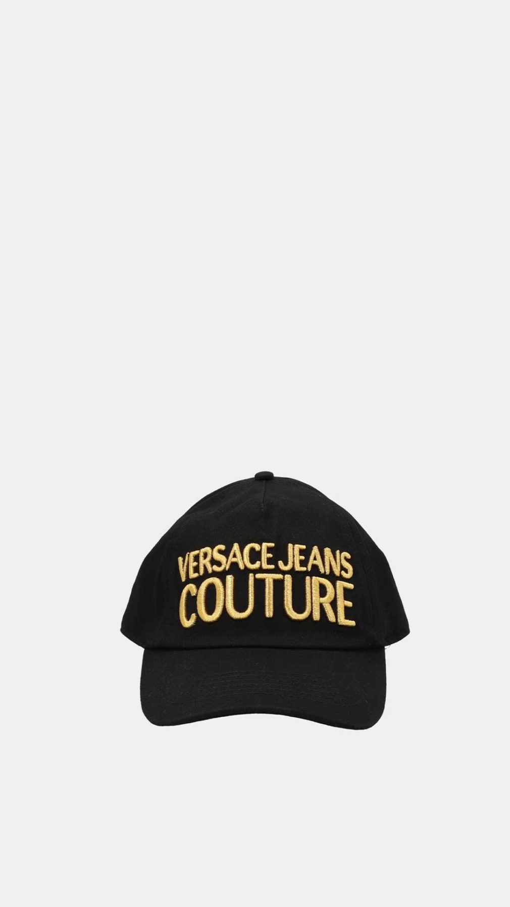 Gorra Versace Jeans Couture con logo bordado en dorado