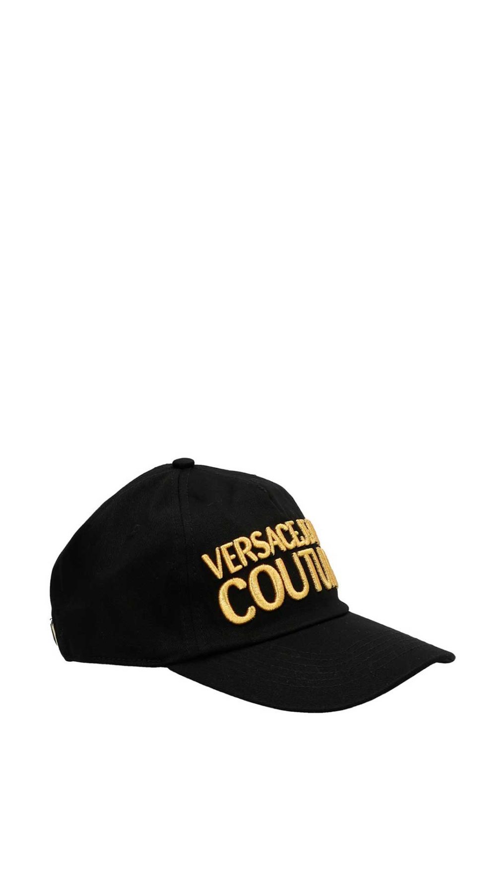 Gorra Versace Jeans Couture con logo bordado en dorado