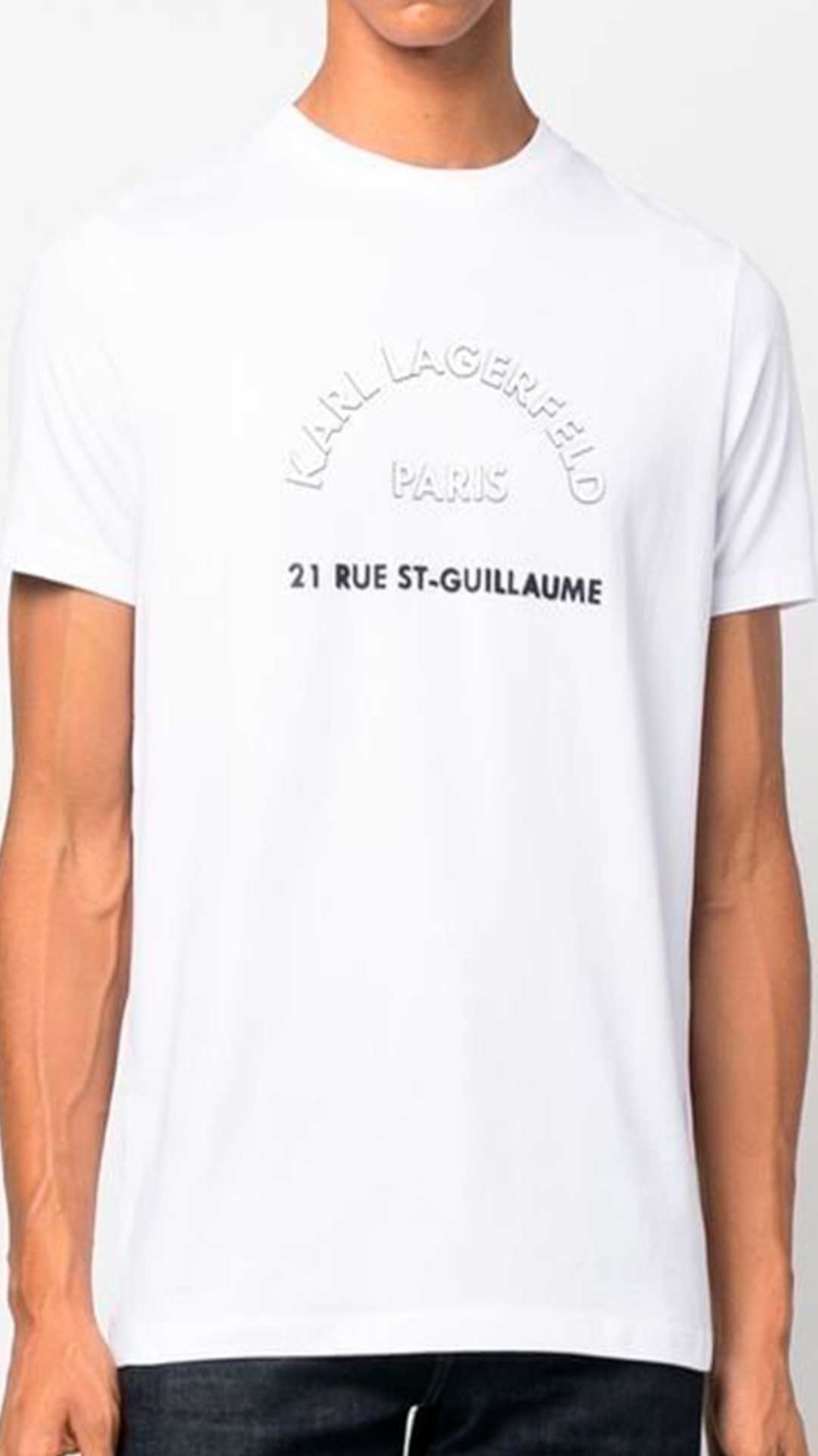 Camiseta Karl Lagerfeld con logotipo