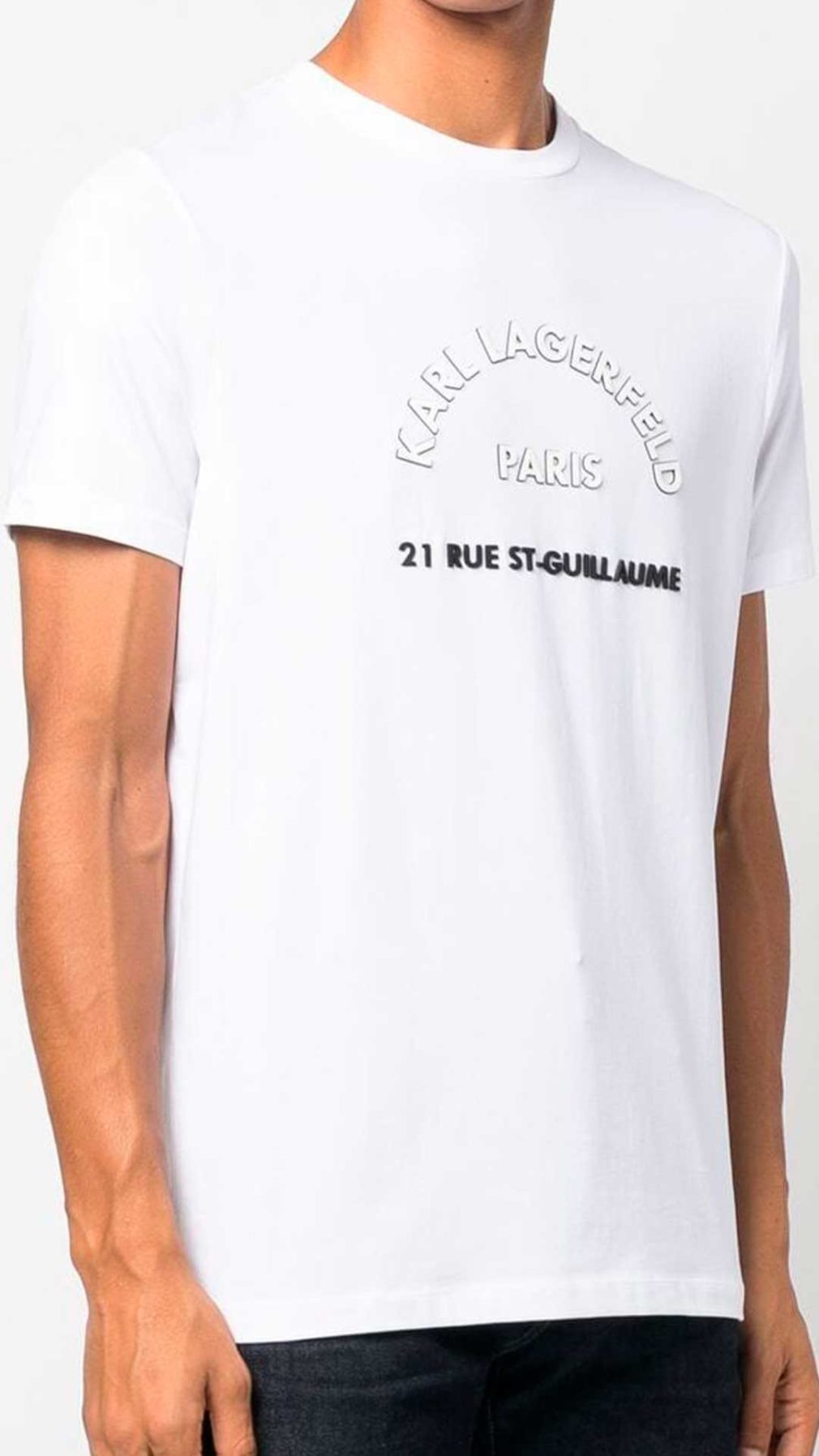Camiseta Karl Lagerfeld con logotipo