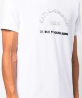 Camiseta Karl Lagerfeld con logotipo