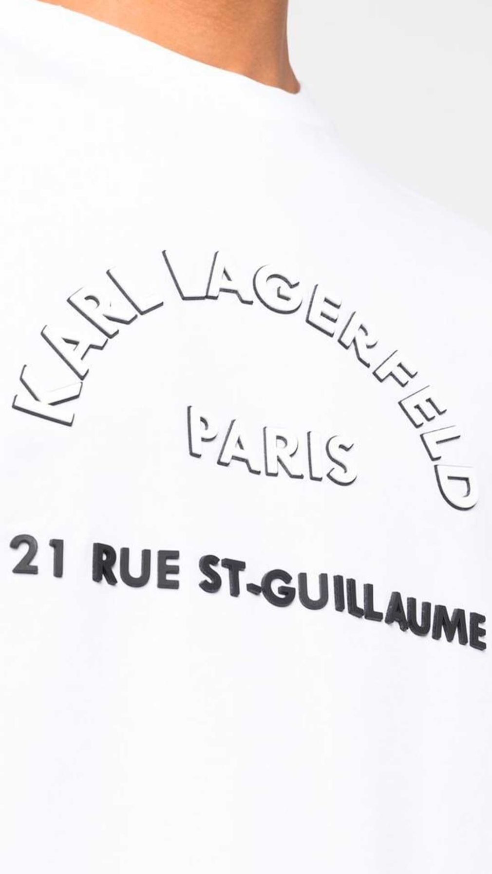 Camiseta Karl Lagerfeld con logotipo