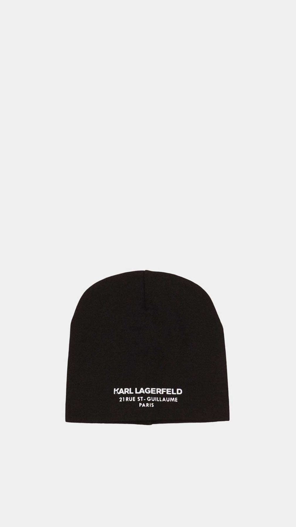 Gorro Karl Lagerfeld con logotipo