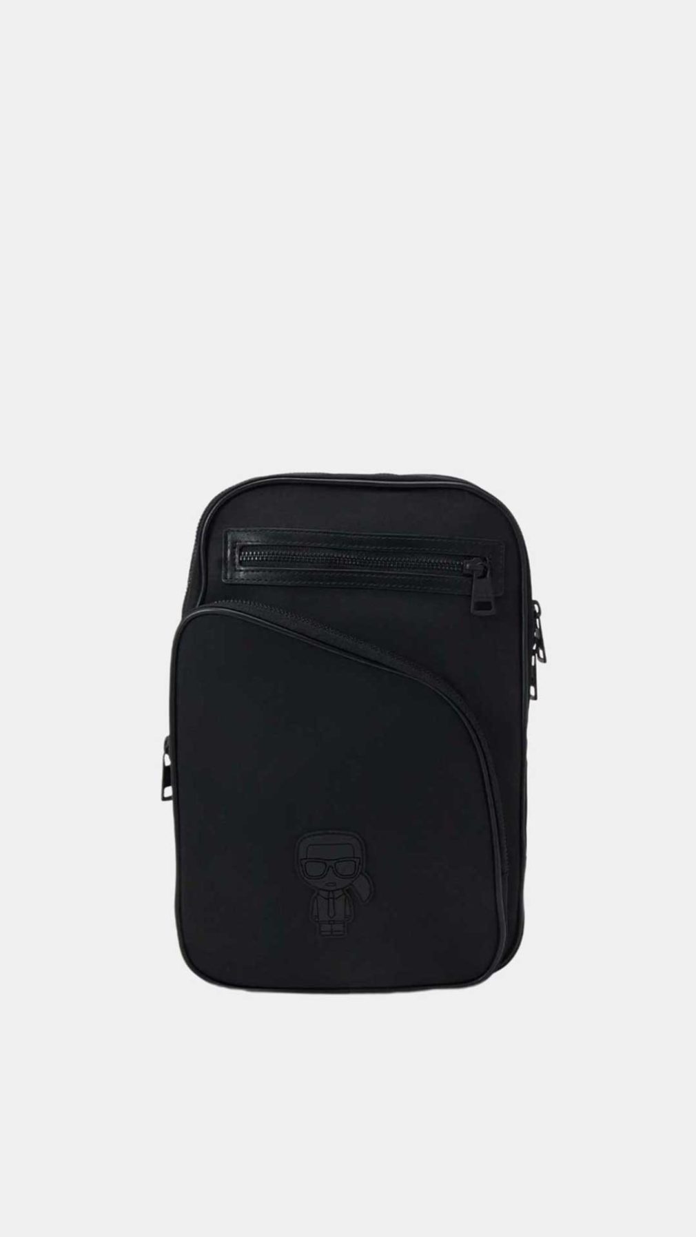 Bolso pequeño Karl Lagerfeld con logotipo icónico