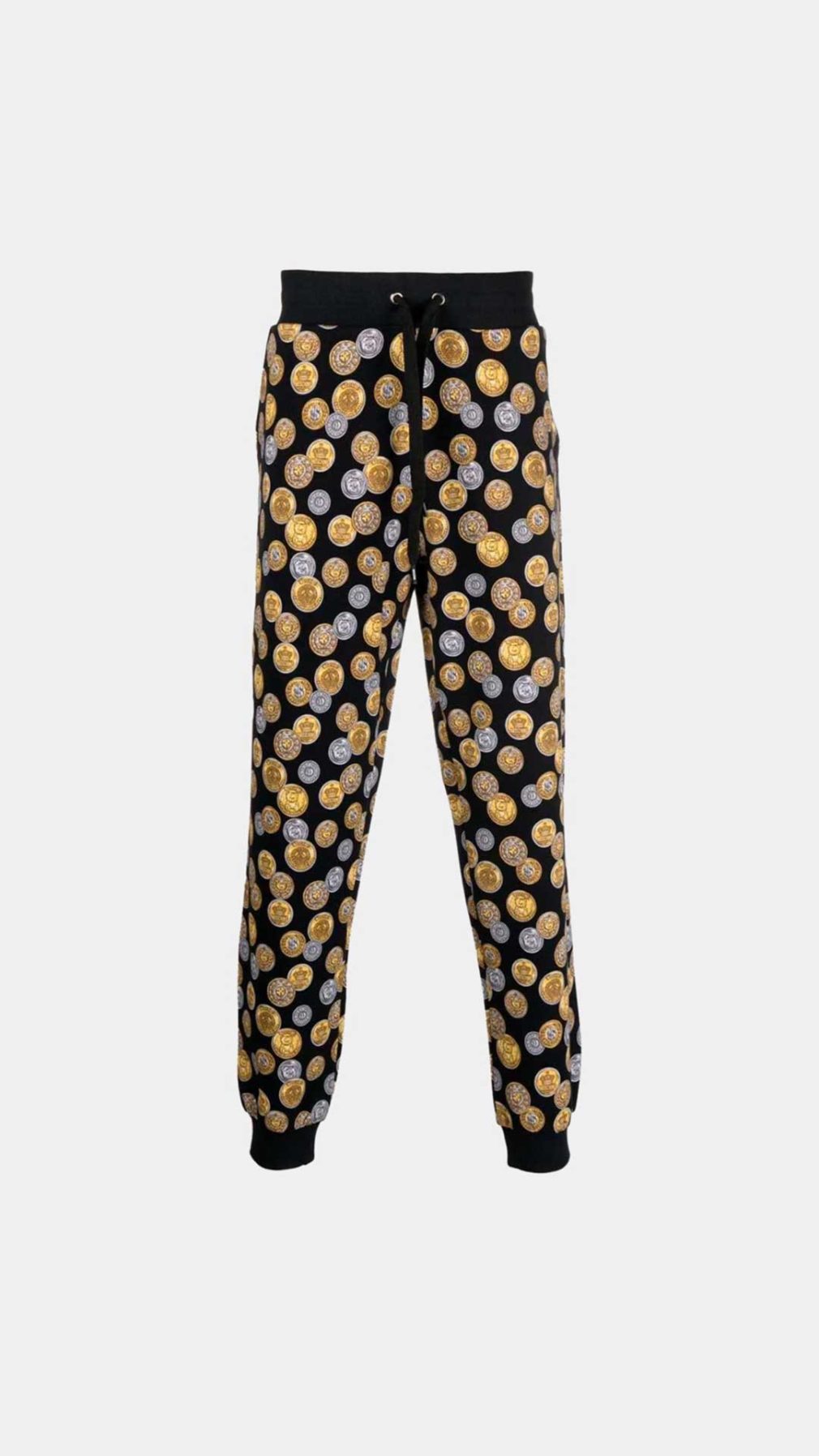 Pantalón deportivo Moschino estampado de monedas
