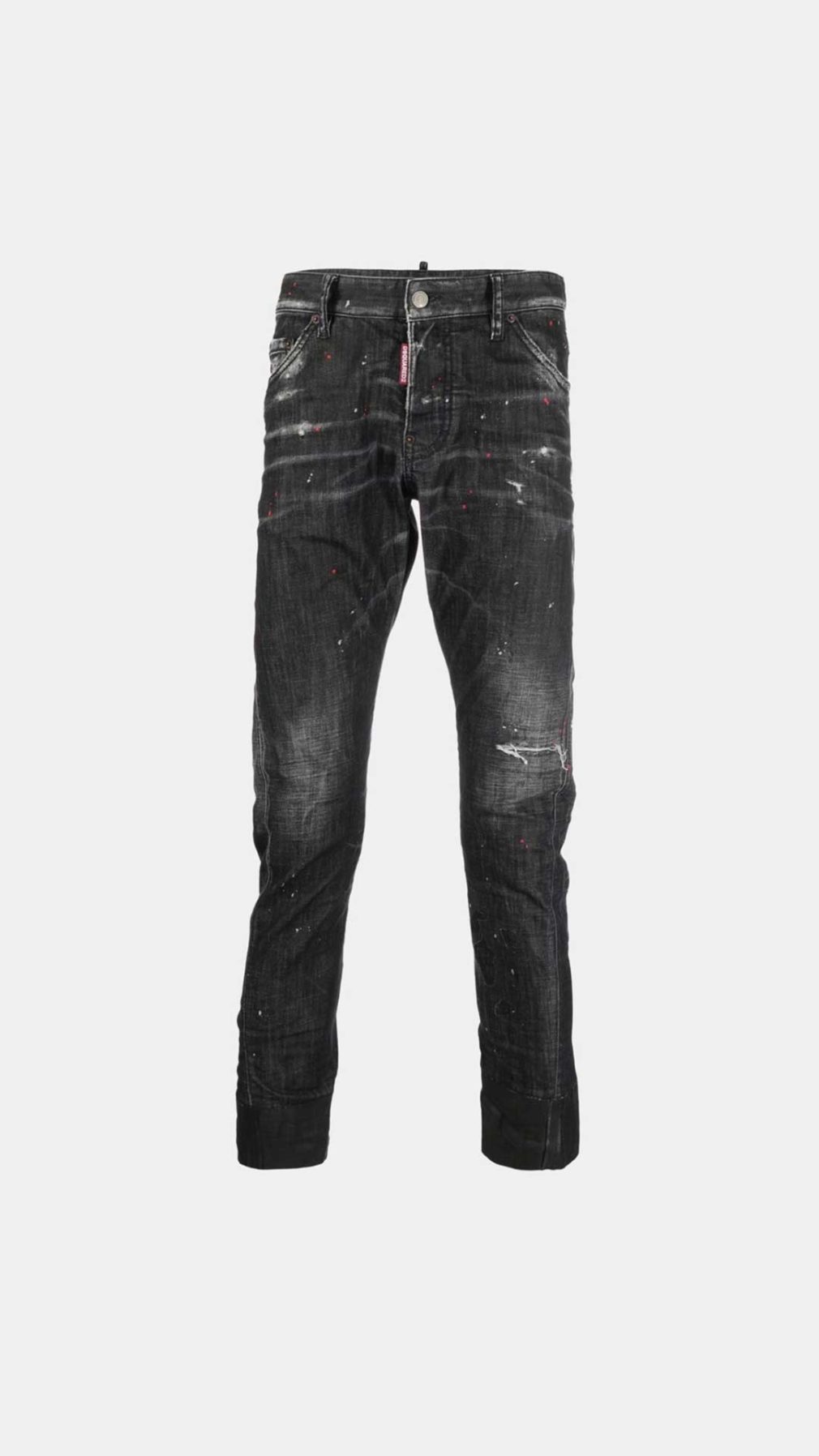 Jeans Sexy Twist Dsquared2 con manchas de pintura