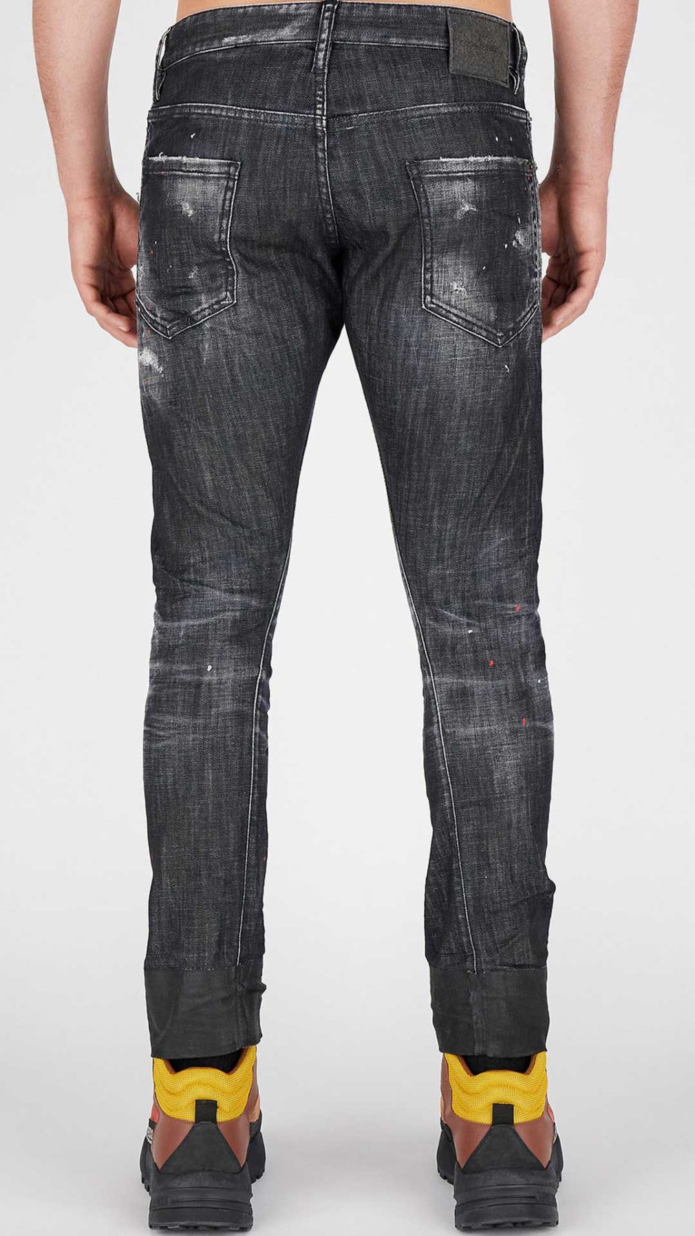 Jeans Sexy Twist Dsquared2 con manchas de pintura