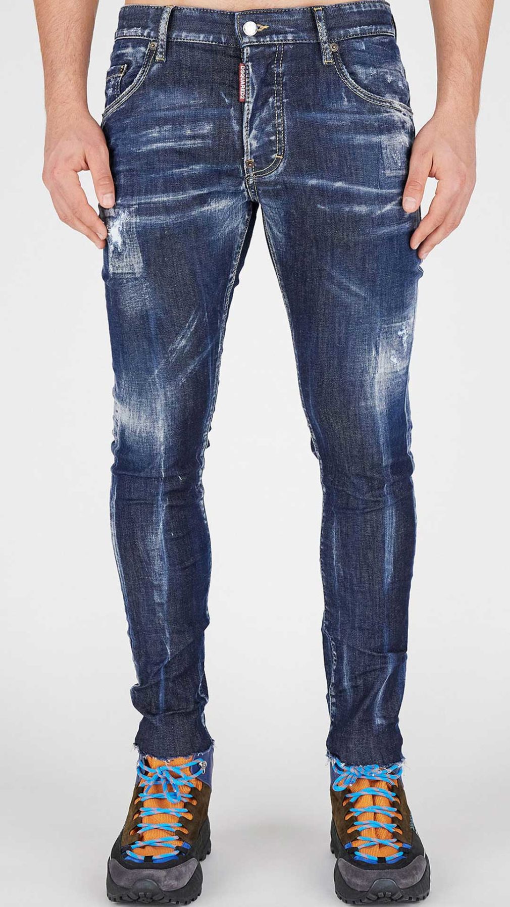 Jeans Super Twinky Dsquared2 con los bajos sin terminar