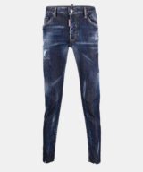 Jeans Skater Dsquared2 con los bajos sin terminar