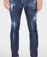 Jeans Skater Dsquared2 con los bajos sin terminar