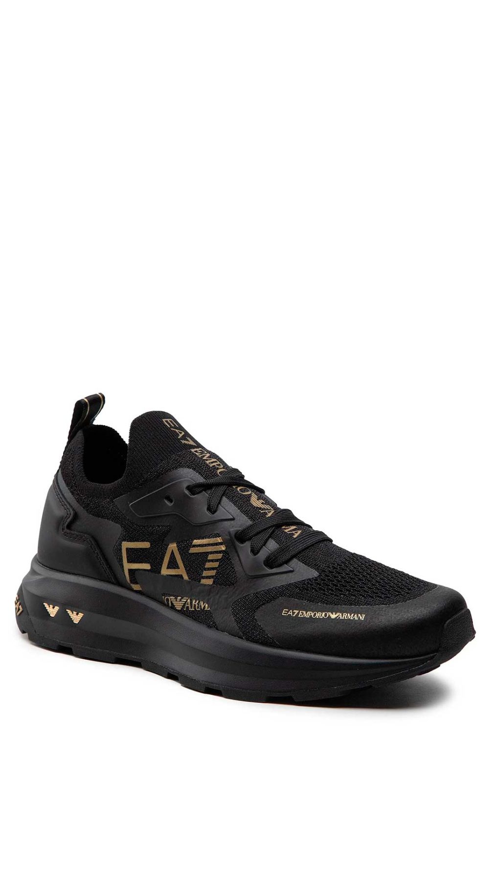 Deportiva Ea7 Emporio Armani  bajas con logo estampado